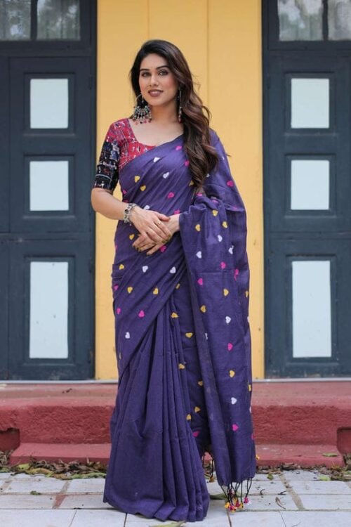 Khadhi Cotton saree