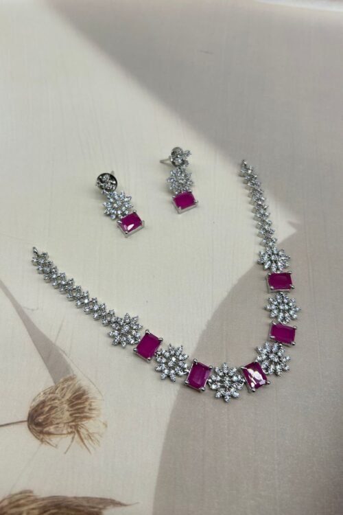 AD Necklace With Earrings 💕