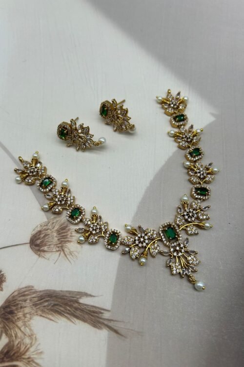 AD Necklace With Earrings 💕