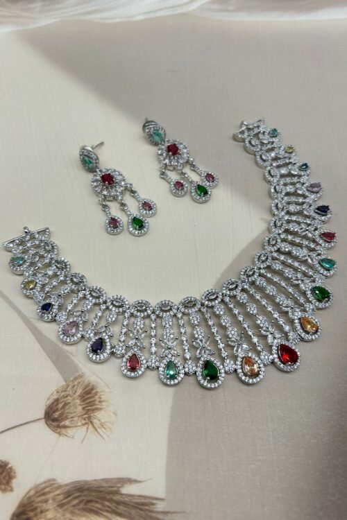 AD Necklace With Earrings 💕