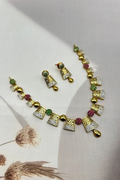 AD Necklace With Earrings 💕