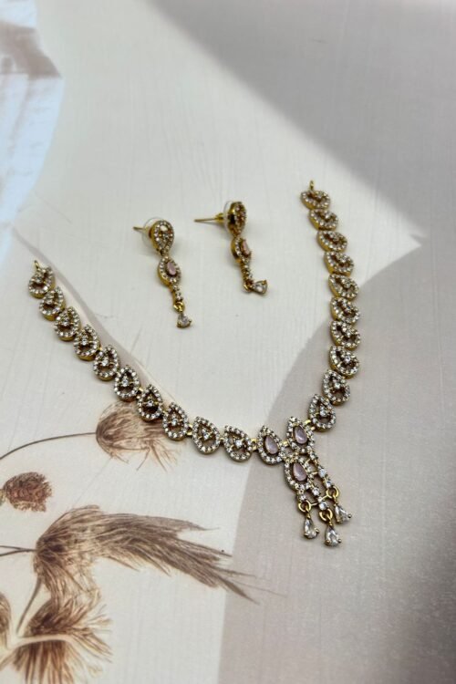 AD Necklace With Earrings 💕